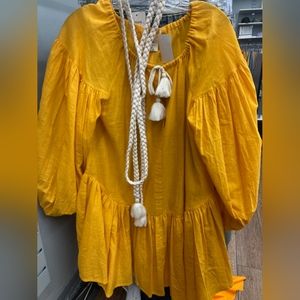 NWT oversized cotton dress